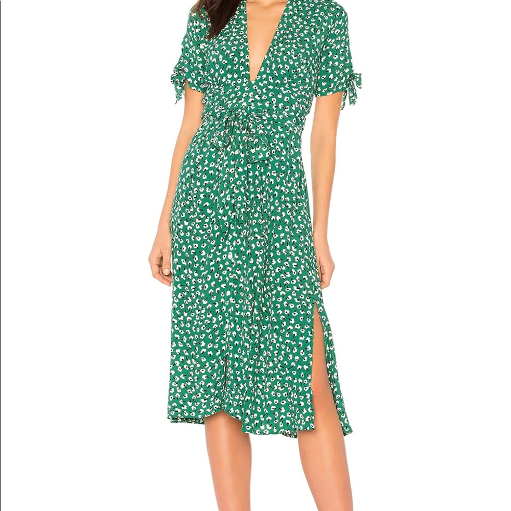 Faithful the brand Nina midi dress bloom